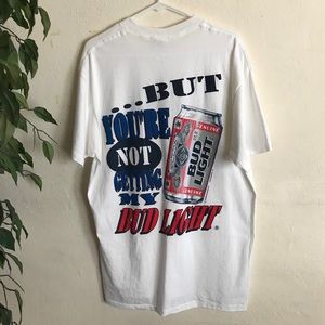 NWOT 1995 Vintage Bud Light 'I Love You Man' Shirt